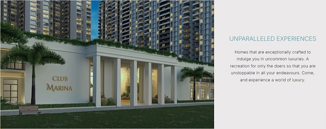 Club Marina elevation at Marina One Kochi