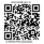 RERA QR code — Marina One Kochi Phase 2, K-RERA/PRJ/252/2020