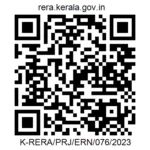 RERA QR code — Marina One Kochi Phase 4, K-RERA/PRJ/ERN/076/2023